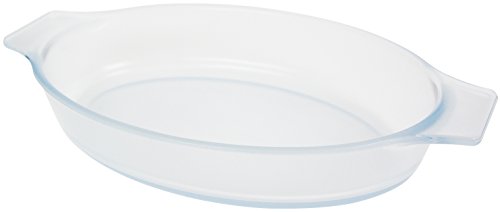 Aderia K-9493 Heat-Resistant Glass Cooker, Gratin Dish, Cerabake, Oval Roaster, L, 28.4 fl oz (850 ml), Non-Stick, Microwave and Oven Safe, Ceramic Coating