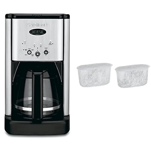 Cuisinart Brew Central 12-Cup Programmable Coffeemaker and Water Filter Bundle