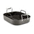 All-Clad Essentials Nonstick Hard Anodized Small Roaster with Rack, 11 X 14 inch, Black
