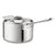 All-Clad 4204 with loop Stainless Steel Tri-Ply Bonded Dishwasher Safe Sauce Pan with Loop Helper Handle and Lid Cookware, 4-Quart, Silver -