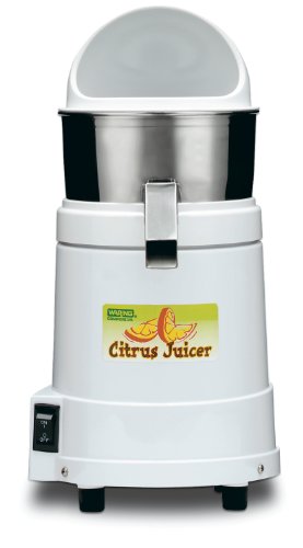 Waring Commercial JC4000 Heavy Duty Citrus Juicer with Dome, 120V, 5-15 Phase Plug