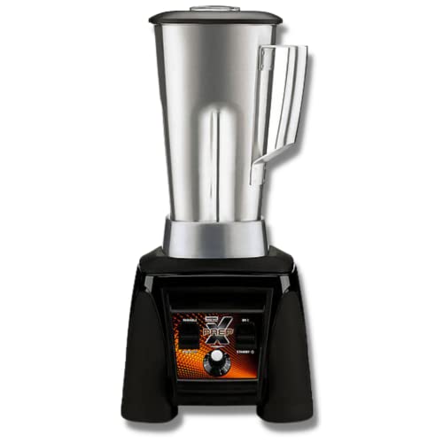Waring Commercial MX1200XTS 3.5 HP Blender with Variable Speed Dial Speed Controls and a 64 oz. Stainless Steel Container, 120V, 5-15 Phase Plug