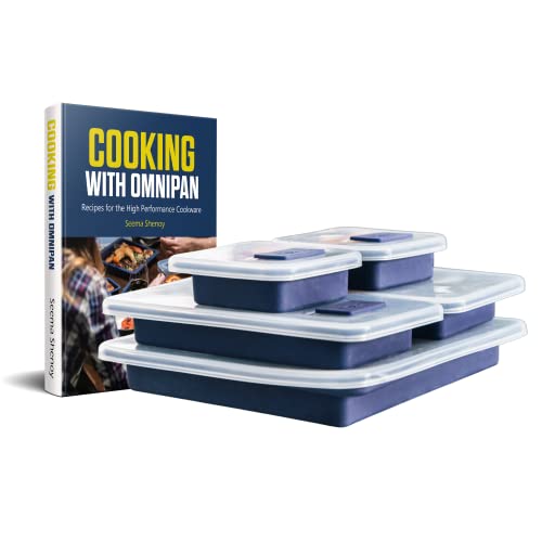 Chef Avenue Omnipan & Cookbook - Oven-Safe, Versatile Silicone Cookware to Replace Your Old Bakeware