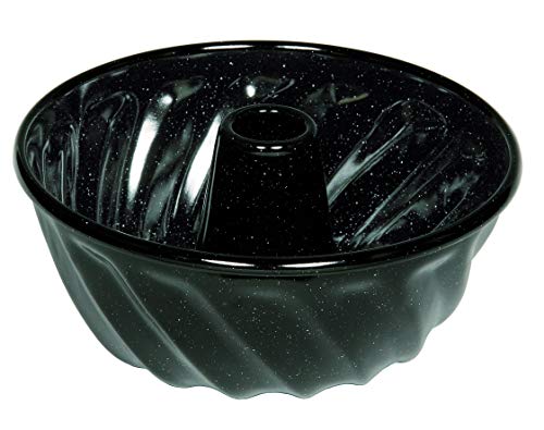 Riess  0631-022 Classic - Baking Pans Austrian Cake Form, Diameter-18 cm Black