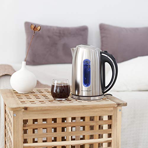 Stainless Steel Electric Kettle + Coffee Machine
