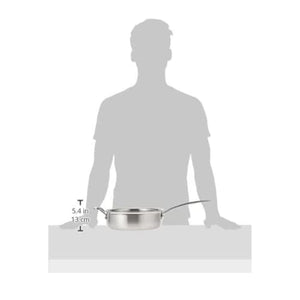 Cuisinart MultiClad Pro Stainless 3-1/2-Quart Saute with Helper and Cover