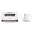 BALMUDA Combo Pack in White | BALMUDA The Toaster & BALMUDA The Kettle | Steam Toaster and Electric Gooseneck Kettle | White Combo