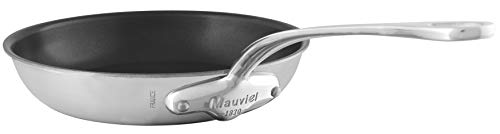 Mauviel M'Urban Tri-Ply 30cm/11.8" Round (non-stick) fry pan, 11.8 in, brushed stainless steel