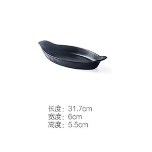PDGJG Ceramic Baking Set, Baking Dishes, Oven Dish, Serving Dish Set for Tapas, Casserole, Roasting, Cooking Dishes for Oven (Color : Green)