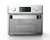 leiko 2022 Air Fryer Toaster Oven Combo, XL 26.5 QT Large Capacity Rotisserie and Convention Countertop Ovens , Air Fry, Roast, Bake, Dehydrate, Cooking Accessories Included, 24-in-1 Functions, Stainless Steel, Silver, 1700W