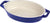 Staub Ceramic Oval Baking Dish 9-inch Sapphire Blue