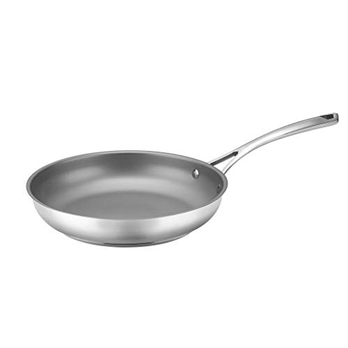 CUISINART 9522-24NS Forever Stainless Collection Nonstick Skillet, 10 Inch, Stainless Steel