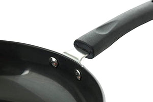 HAZEL Hard Anodised Frying Pan 3 mm Aluminium Anodized Fry Pan, 23.4 cm, 2700 ML