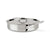 All-Clad 4405 Stainless Steel Tri-ply Saute Pan with Lid Cookware, 5-Quart, Silver -