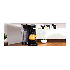 NuWave 45001 Single Serve Coffee Maker Bruhub 3-in-1, 50 oz, Black