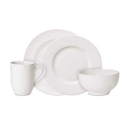 For Me Round Vegetable Bowl by Villeroy & Boch - Premium Porcelain - Made in Germany - Dishwasher and Microwave Safe - 15 Inches