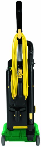 Bagged Upright Vacuum, 6L Bag Capacity, 12" Cleaning Path, Green