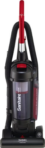 Sanitaire SC5745A Commercial Quite Upright Bagless Vacuum Cleaner with Tools and 10 Amp Motor, 13" Cleaning Path