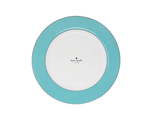 Kate Spade New York Rutherford Circle Navy (set of 4) Dinner plate 11.2" (28.5 CM) … (4, Rutherford Circle Turquoise)