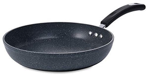 12" Stone Earth Frying Pan by Ozeri, with 100% APEO & PFOA-Free Stone-Derived Non-Stick Coating from Germany, Anthracite Gray