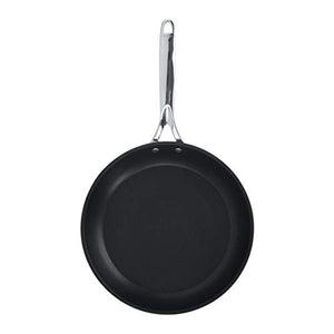 CRISTEL, Exceliss+ Non-Stick coating FREE PFOA/PFOS Fryingpan with anodized aluminum, 3-Ply construction, Brushed Finish, Dishwasher oven safe, all hobs + induction, Castel'Pro Ultralu collection, 8".