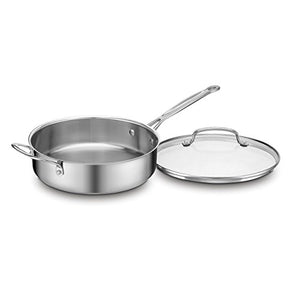 Cuisinart 77-17N Stainless Steel Chef's Classic Stainless, 17-Piece, Cookware Set