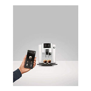 Jura E6 White Super Automatic Coffee Center