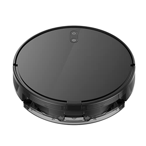 Robot Vacuum Cleaner with Auto Dirt Disposal, Thamtu Robot Vacuum 3200Pa Suction, Mopping Function, Carpet Detection, Compatible with Alexa, Perfect for Pet Hair