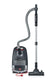Severin S'Power Zelos Bagged Canister Vacuum Cleaner, Midnight Black