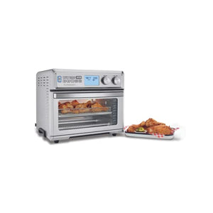 Cuisinart TOA-95 Digital AirFryer Toaster Oven, Premium 1800-Watt Oven with Digital Display and Controls – Extra-Large Capacity, Intuitive Programming and Adjustable Temperature, Stainless Steel