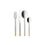 Villeroy & Boch Ella Service, 24 Pieces, Exclusive Stainless Steel Cutlery Leaf Appliqué for 6 People, Partially Gold Plated, Dishwasher Safe