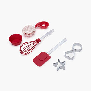 Home Centre Sweetshop Muffin Bakeware Set- 60 Pieces - Red