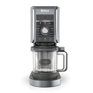 Ninja NC501 CREAMi Deluxe 11-in-1 Ice Cream & Frozen Treat Maker for Ice Cream, Sorbet, Milkshakes, Frozen Drinks & More, 11 Programs, with 2 XL Family Size Pint Containers, Perfect for Kids, Silver