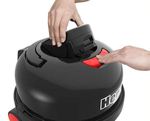 NaceCare - 905033 Numatic/ Henry Cordless Compact Canister Vacuum Cleaner HVB 160-2 Batteries Included, 2 Speed Selection, with Professional AS29E Accessory Set