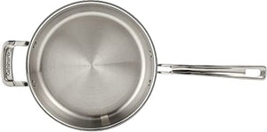 Cuisinart MultiClad Pro Stainless 3-1/2-Quart Saute with Helper and Cover