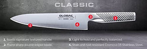 Global Teikoku 5 Piece Stainless Steel Knife Block Set