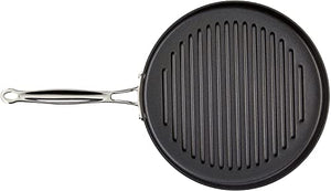 Cuisinart 630-30 Chef's Classic Nonstick Hard-Anodized 12-Inch Round Grill Pan,Black