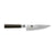 Shun Classic Chef Knife, Double-Bevel VG-MAX Blade Steel and Ebony PakkaWood Handle Size, Lightweight and Easy to Maneuver, Handcrafted in Japan, 6 Inch, Silver