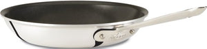 All-Clad 7110NSR2 Professional MC2 Master Chef 2 Stainless Steel Bi-Ply Bonded Oven Safe PFOA Free Nonstick Fry Pan Cookware, 10-Inch, Silver