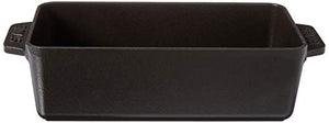 Staub Cast Iron 12.75-inch x 5.25-inch Loaf Pan - Matte Black, Made in France