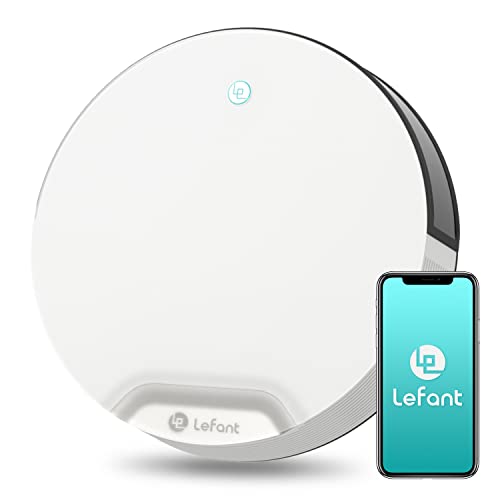 Robot Vacuum Cleaner, Slim & Quiet, Tangle-Free 4 Modes Vacuum Robotic for Girl/Woman, Support Wi-Fi/App/Alexa Echo/Google Control, Ideal for Pet Hair Hard Floor and Low Pile Carpet-Lefant N1K