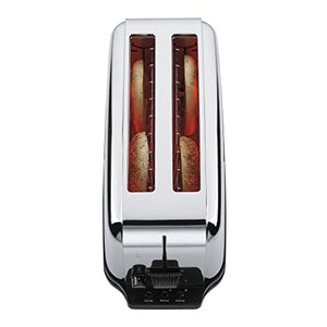 Waring Commercial WCT704 4 Slice Extra Long Slot Light Duty Pop-Up Toaster, 120V, 5-15 Phase Plug