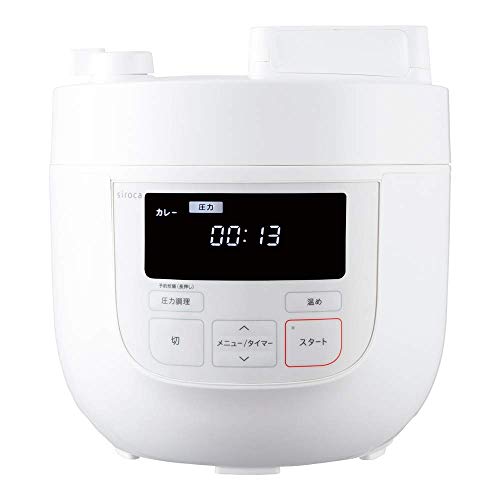 siroca Electric Pressure Cooker SP-4D131-W (WHITE)【Japan Domestic Genuine Products】 【Ships from Japan】