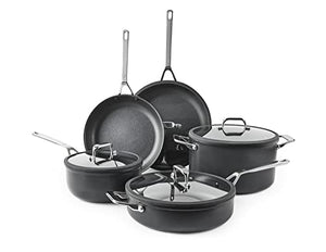 Misen Nonstick Pots and Pans Set - Nonstick Cookware Sets - 9 Piece Essential Kitchen Cookware Set