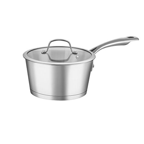 Cuisinart Conical Stainless Steel Saucepan with Cover, Medium