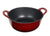 Hell's Kitchen Nonstick, 1.75QT-Red-Cast Iron Balti Dish, 1.75 quart,