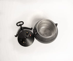 Afghan pressure cooker Model SB4.9 qt. or4.7 liter / Aluminum Uzbek Kazan pressure pot for indoor/outdoor cooking
