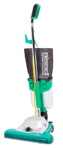 Bissell BigGreen Commercial BG102DC ProCup Comfort Grip Handle Upright Vacuum with Magnet, 870W, 16" Vacuum Width