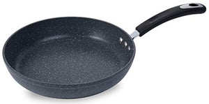 12" Stone Earth Frying Pan by Ozeri, with 100% APEO & PFOA-Free Stone-Derived Non-Stick Coating from Germany, Anthracite Gray