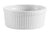 CAC China Accessories 4-Inch by 1-1/2-Inch 8-Ounce Super White Porcelain Round Fluted Ramekin, Box of 36